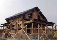 Строительство дома из бревна Александровский Нижний Новгород вид 1